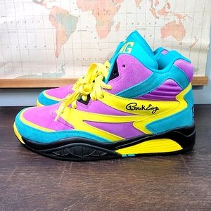 BRAND NEW Patrick Ewing  Sport Lite Grape Scuba Black Hi Men's Size 10.0